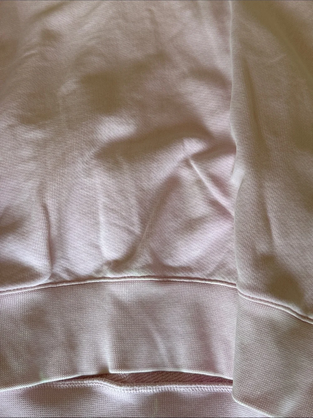 7 For All Mankind Pastel Pink Crew Neck Sweater